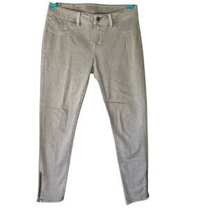 Buckle Black (Gray/Cream) Skinny Jean Size 28x27